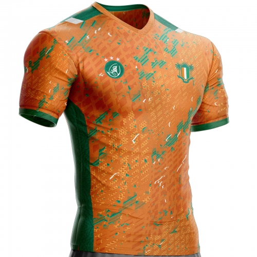 Camiseta de fútbol de Costa de Marfil CI-920 para aficionados unitif.com