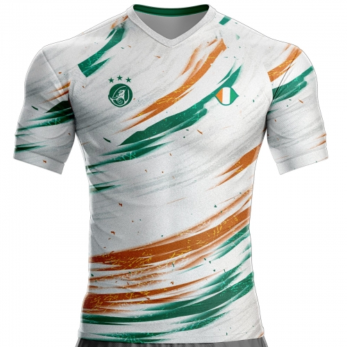 Ivory Coast football jersey CI-810 for supporters unitif.com