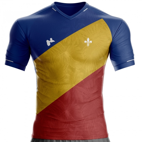 Maillot Guadeloupe football GD-64 pour supporter unitif.com
