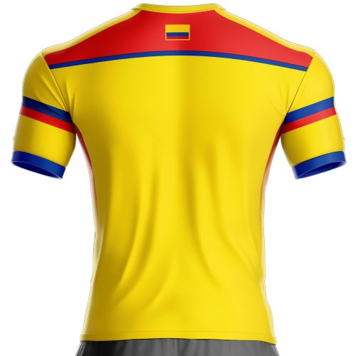 Colombia voetbalshirt CB-55 ter ondersteuning unitif.com