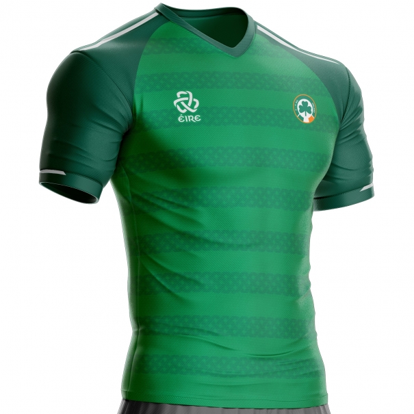 Camiseta de fútbol de Irlanda IR-87 para apoyar unitif.com