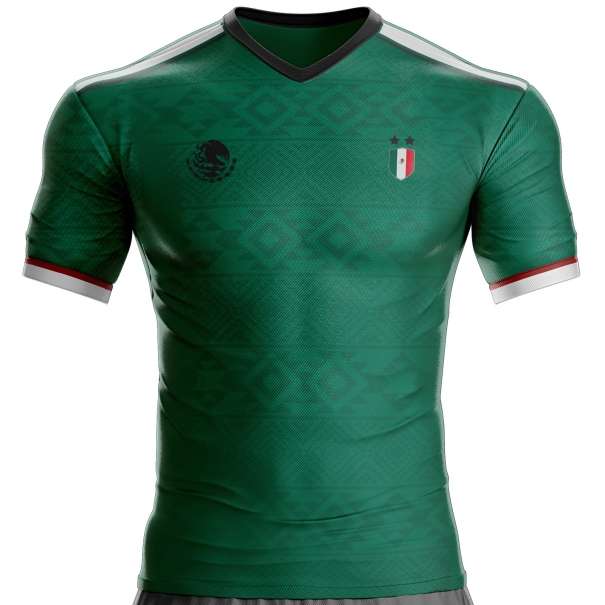 Maglia da calcio Messico MX-205 per tifosi unitif.com