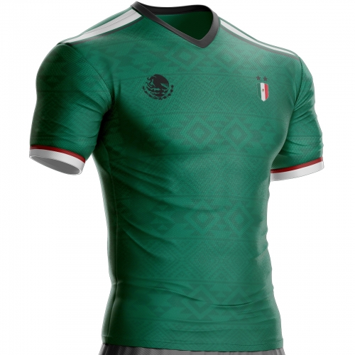 Camiseta de fútbol de México MX-205 para seguidores unitif.com