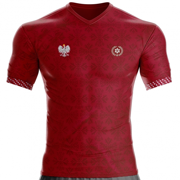 Maglia da calcio della Polonia PL-52 per tifosi unitif.com