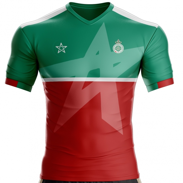 Camiseta de fútbol de Marruecos para aficionado modelo PX-665 unitif.com