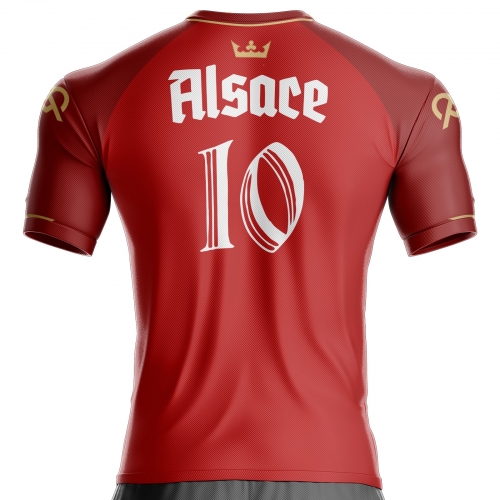 Maillot Alsace football AL-21 pour supporter unitif.com