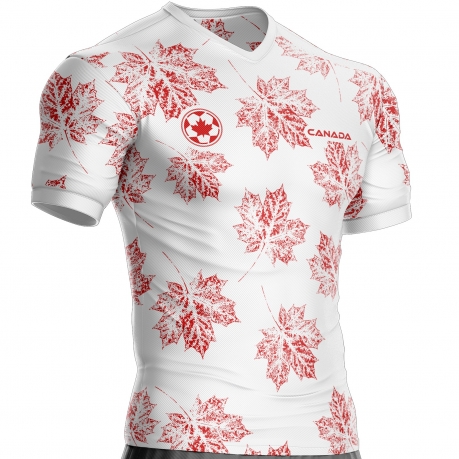 Camiseta de fútbol de Canadá CND-563 unitif.com