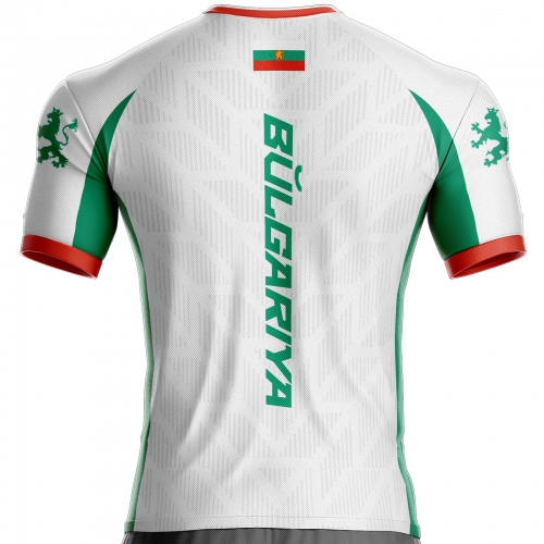 Maglia da calcio bulgara Leone bulgaro BLG-473 unitif.com