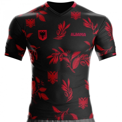 Albania football jersey Korab AB-66 unitif.com