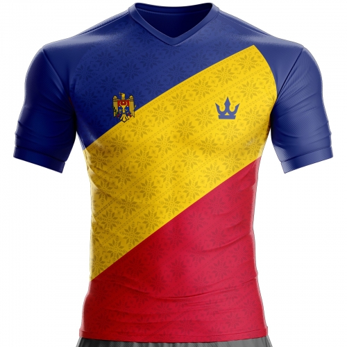 Maillot Moldavie football Pays des Codres MD-88 unitif.com