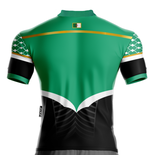 Algeria soccer jersey AG-75 for black supporter unitif.com