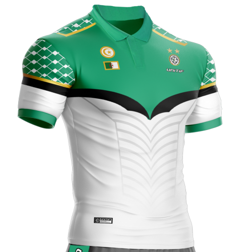 Algeria soccer jersey AG-32 to support white unitif.com