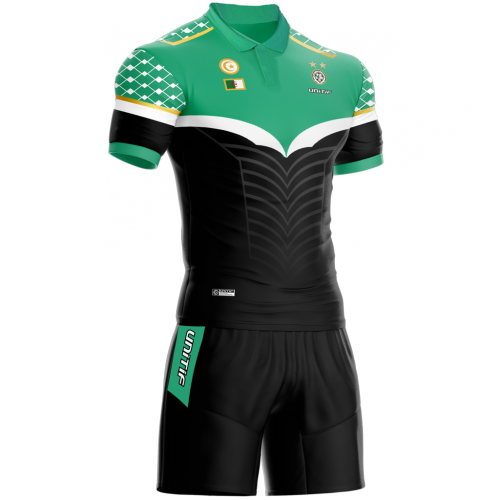 Algeria black jersey set in collector's box