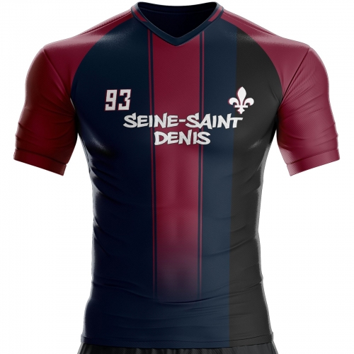 93 Seine-Saint-Denis football jersey unitif.com