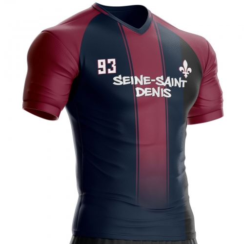 93 Seine-Saint-Denis football jersey unitif.com