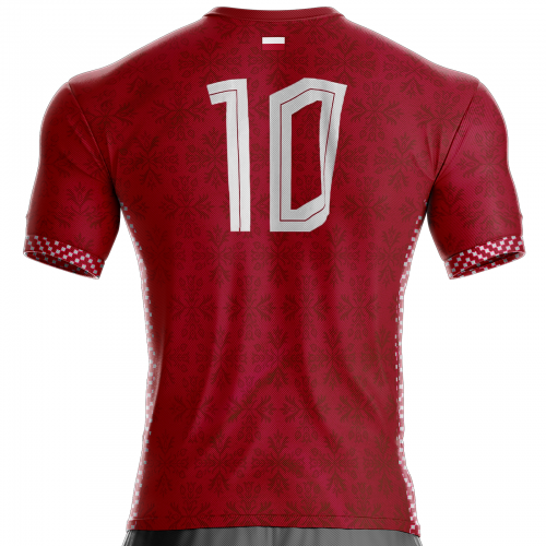 Polen fotballskjorte PL-52 for supportere Unitif.com