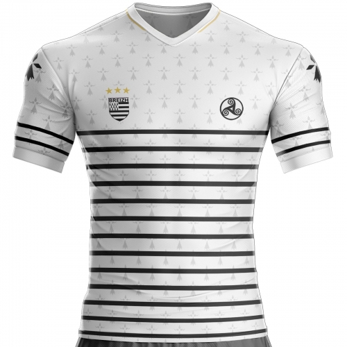 Bretagne fotbollströja BR-29 för supportrar unitif.com