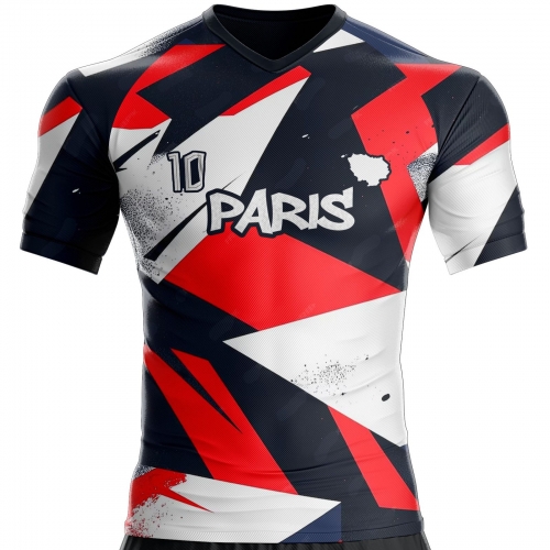 Paris football jersey P-54 unitif.com