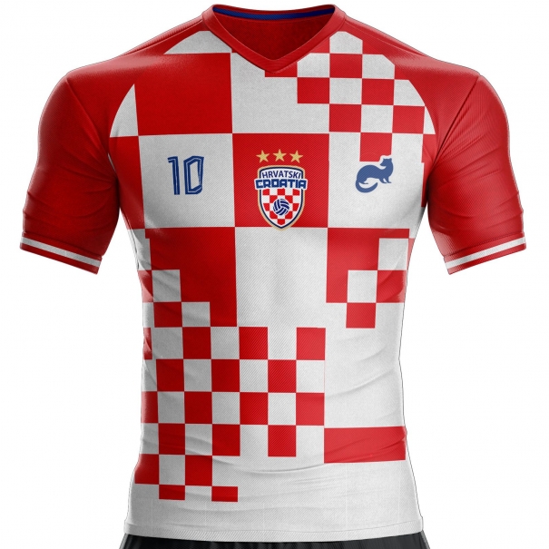 Kroatië voetbalshirt CT-85 unitif.com