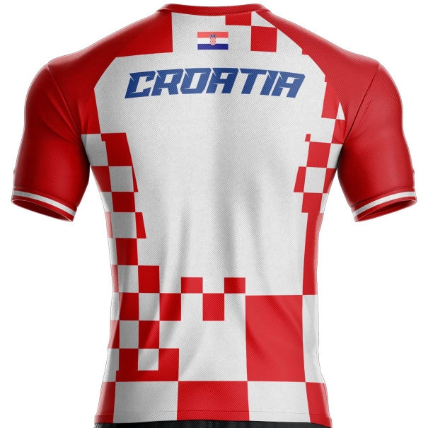 Camiseta de fútbol de Croacia CT-85 unitif.com