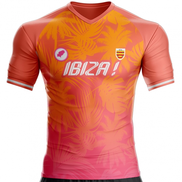 Camiseta de fútbol del Ibiza IZ-18 unitif.com