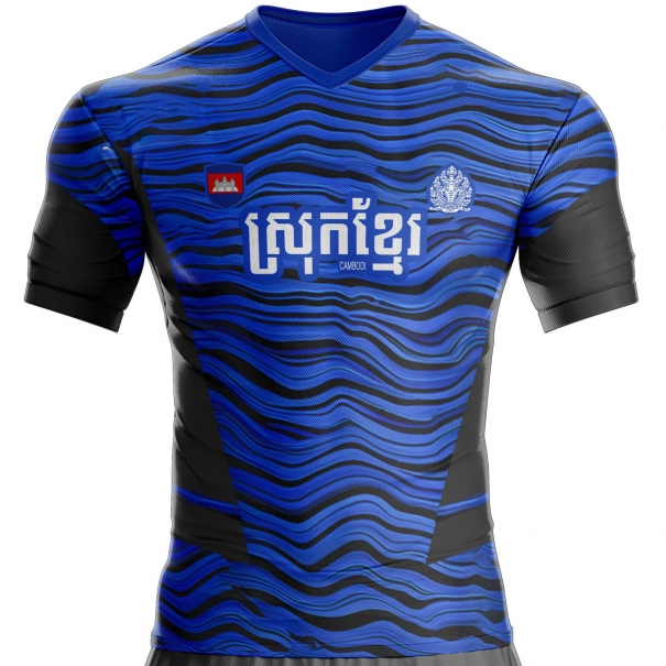 Camiseta de fútbol de Camboya CB-107 unitif.com