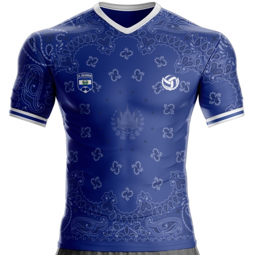 El Salvador football jersey ES-104 unitif.com