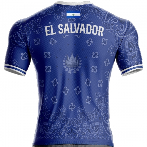 El Salvador football jersey ES-104 unitif.com