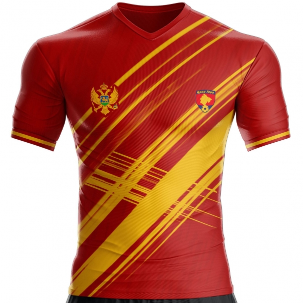 Montenegro Fußballtrikot MT-374 unitif.com
