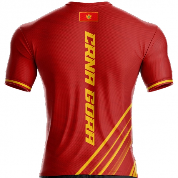 Camiseta de fútbol de Montenegro MT-374 unitif.com
