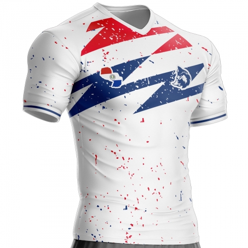 Paraguay football jersey PG-705 unitif.com