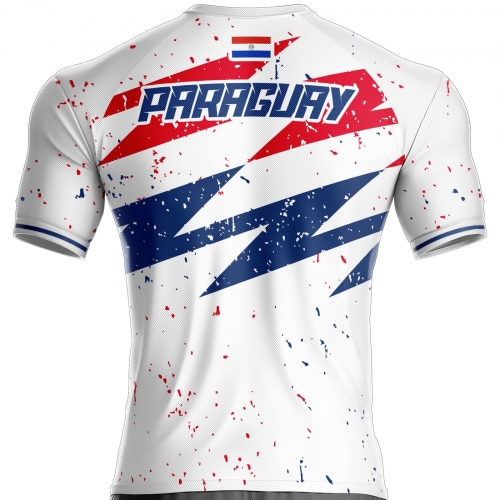 Paraguay football jersey PG-705 unitif.com