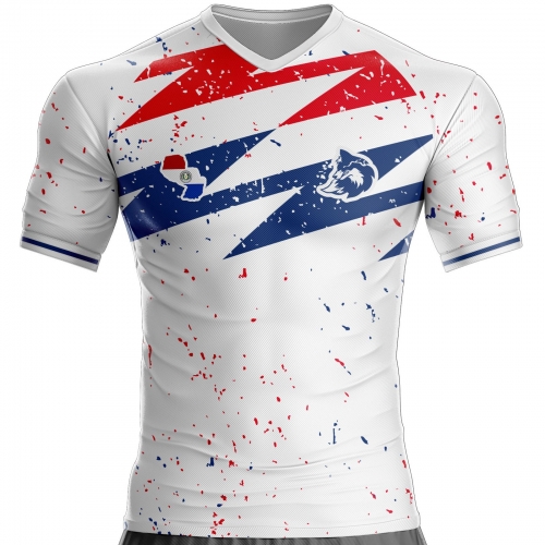 Paraguay football jersey PG-705 unitif.com