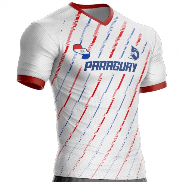 Paraguay football jersey PG-310 unitif.com