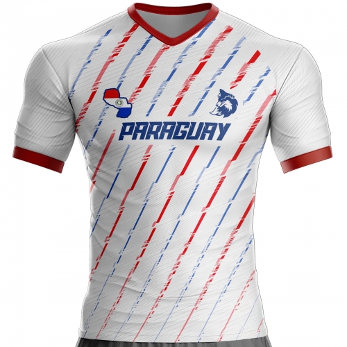 Paraguay football jersey PG-310 unitif.com