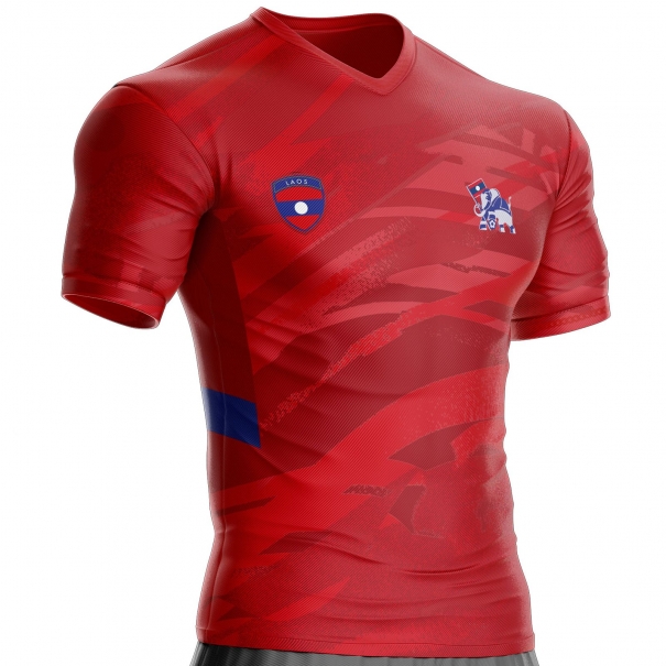 Laos football jersey LA-127 unitif.com