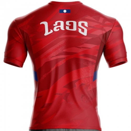 Laos football jersey LA-127 unitif.com