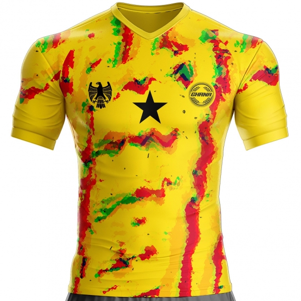Ghana Fußballtrikot GN-366 unitif.com