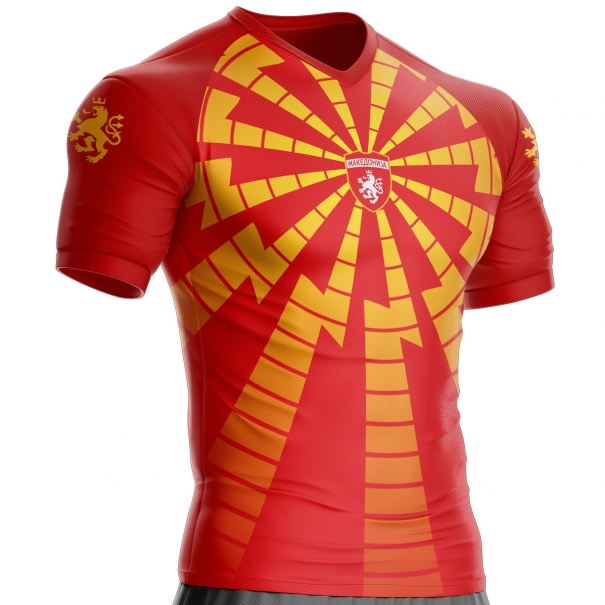 Camiseta de fútbol de Macedonia del Norte MD-552 unitif.com