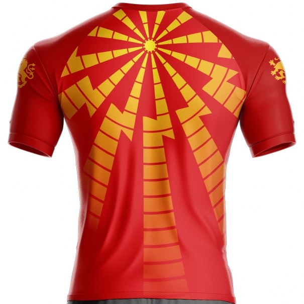 Maglia da calcio della Macedonia del Nord MD-552 unitif.com