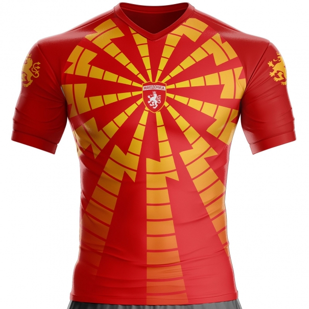 Camiseta de fútbol de Macedonia del Norte MD-552 unitif.com