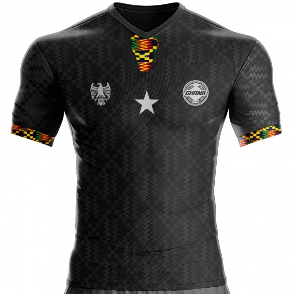 Camiseta de fútbol de Ghana GN-633 unitif.com