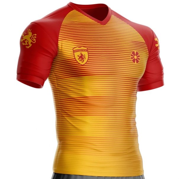 Noord-Macedonië voetbalshirt MD-821 unitif.com