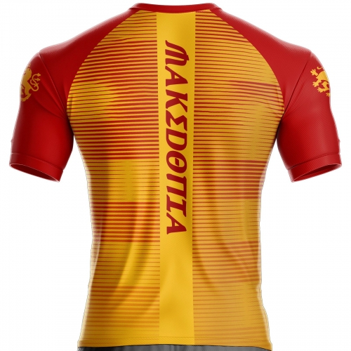 North Macedonia football jersey MD-821 unitif.com