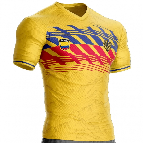 Colombia football jersey CB-412 unitif.com