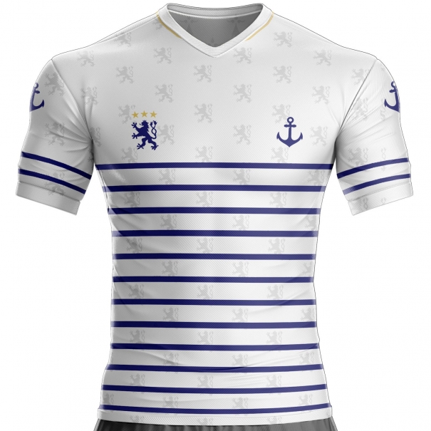 Camiseta de fútbol de Normandía ND-74 para aficionados unitif.com