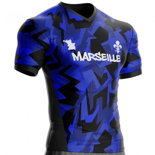 Marseille football jersey MR-5 to support unitif.com