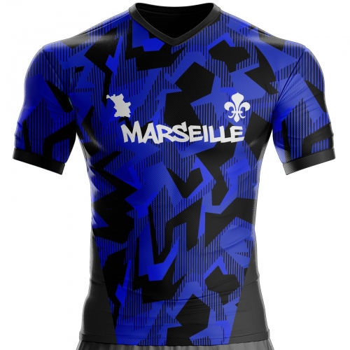 Marseille football jersey MR-5 to support unitif.com