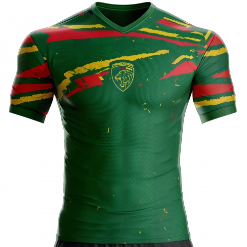 Cameroon football shirt CR-4 to support unitif.com