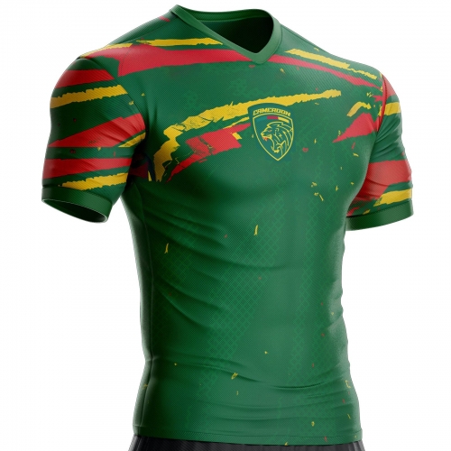 Cameroon football shirt CR-4 to support unitif.com